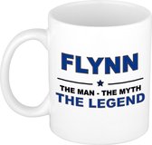 Flynn The man, The myth the legend cadeau koffie mok / thee beker 300 ml