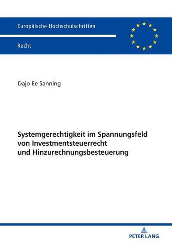 Europaeische Hochschulschriften Recht 6161 - Systemgerechtig ... - cover