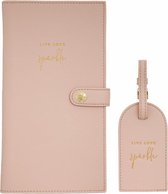 Katie Loxton Travelset - Live Love Sparkle - Pink