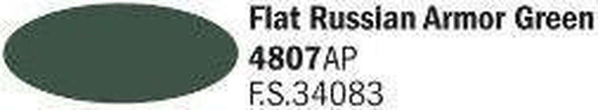 Italeri Flat Russian Armor Green (Ita4807ap) modelbouwsets hobbybouwspeelgoed voor kinderen modelverf en accessoires