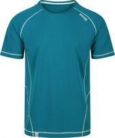 Regatta T-shirt Virda Ii Heren Polyester Turquoise Maat Xxl