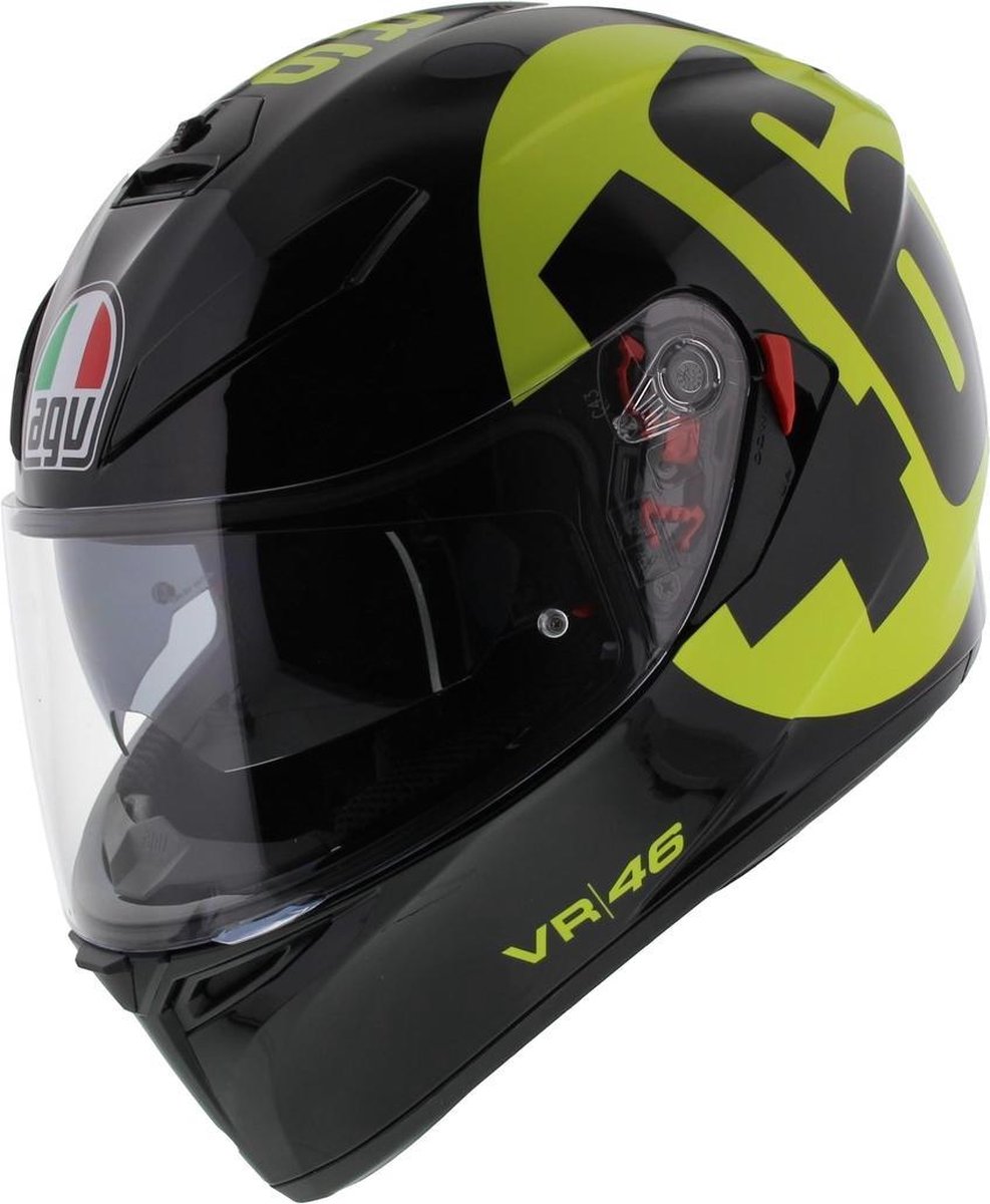 AGV K3 SV Motorhelm Bollo 46 Valentino Rossi zwart geel | bol.com