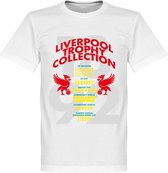 Liverpool Trophy Collection T-shirt - Wit - M