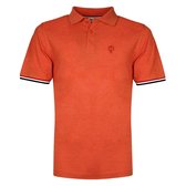 Heren Polo Bloemendaal - Retro oranje