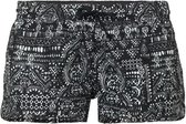 Brunotti Glennis AO W.Short dames beachshort zwart dessin