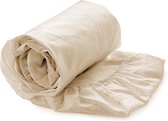 HeckettLane - Satijn HSL 90/210-220+35 cm. Cuban Sand