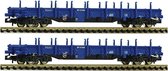 Fleischmann 828825 2-delig Set: rongenwagen, PKP