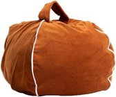 Kinder Zitzak Beanbag Kinderkamer Bubble Velvet Cinnamon - Zitzak Kind - Zit Zak 100% OEKO- Tex Katoen