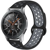 Samsung Galaxy Watch sport band - zwart/grijs - 45mm / 46mm