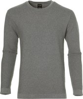 City Line By Nils Pullover - Slim Fit - Grijs - M