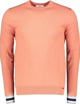 Gentiluomo Pullover - Slim Fit - Oranje - XXL