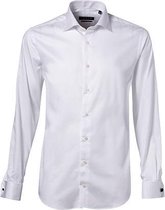 LeDub Party Overhemd - Modern Fit - Wit - 48
