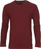 City Line By Nils Pullover - Slim Fit - Rood - L