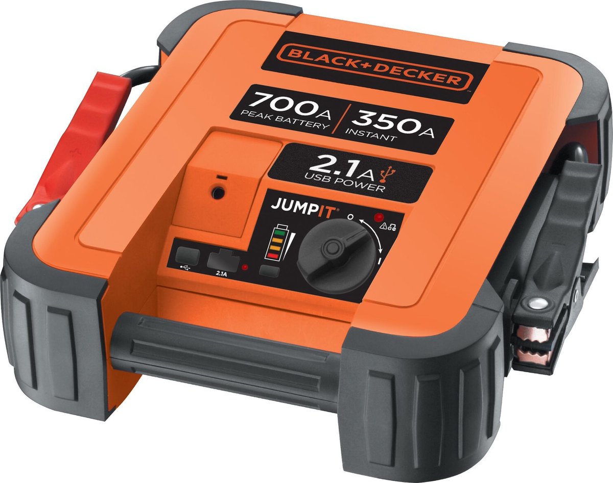 BLACK+DECKER Jumpstarter BDJS350 - 350A-700A - Snoerloos - LED