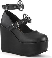 Demonia Sleehakken -36 Shoes- POISON-99-1 US 6 Zwart