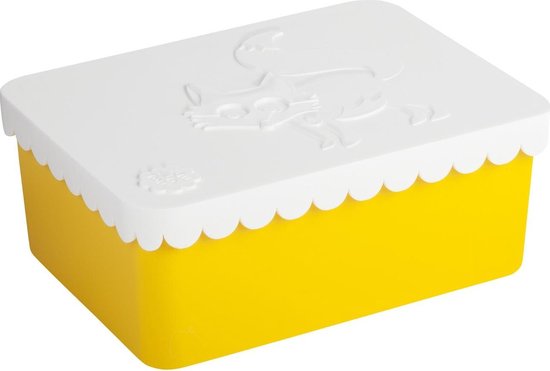 Lunchbox - brooddoos vos geel - Blafre