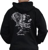 Merchandising LORD OF THE RING - Sweat Map Men Black (XL)