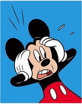 DISNEY - Canvas 40X50 '18mm' - Mickey Mouse Shocked