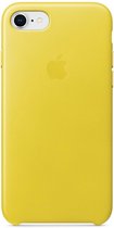 Apple Hoesje Geschikt voor iPhone SE (2022) / SE (2020) / 8 / 7 - Apple Leather Backcover - geel