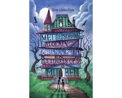 Omslag van Het huis met de schuine vloeren, pratende ratten en raadsels op de muren