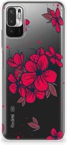 Foto hoesje Xiaomi Redmi Note 10 5G Telefoon Hoesje Blossom Red