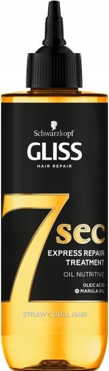 Gliss Kur 7 Sec Oil Nutritive Express Repair Treatment ( Matné Vlasy ) - Expresní Regenerační Kúra 200ml