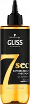 Gliss Kur 7 Sec Oil Nutritive Express Repair Treatment (dull Hair) 200ml