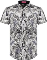 DEELUXE Shirt met korte mouwen en tropische print SOLEDAD Grey