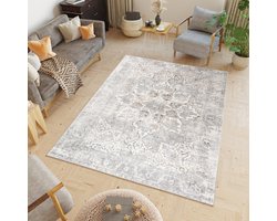 Tapiso Valley Vloerkleed Woonkamer Vintage Laagpolig Tapijt Maat- 120x170