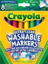 Crayola Ultra - Feutres Clean 8 pcs