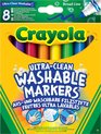 Crayola - Ultra-Clean - Viltstiften - Voor Kinderen - 8 Stuks