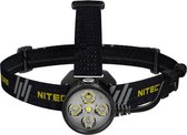 NiteCore hoofdlamp HU60 USB powered Elite - 1600 lumen - Zwart