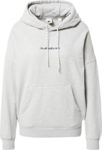 Quiksilver sweatshirt oversized hoodie Lichtgrijs-Xl