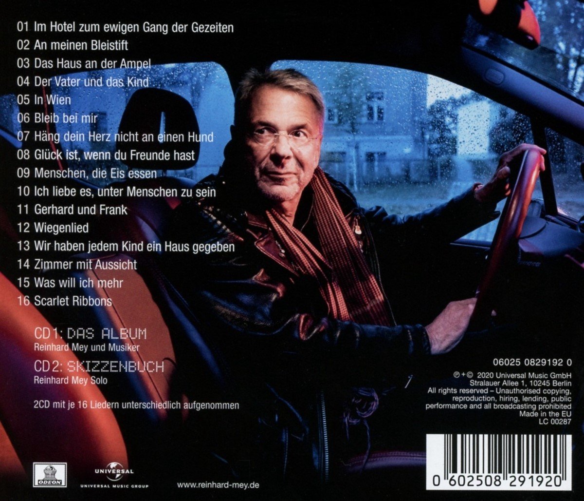 Reinhard Mey Das Haus An Der Ampel (CD), Reinhard Mey CD (album) Muziek
