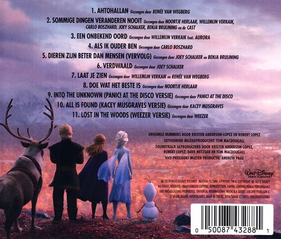 Various Artists - Frozen 2 (CD) (Original Soundtrack) (Nederlandse Versie) - various artists