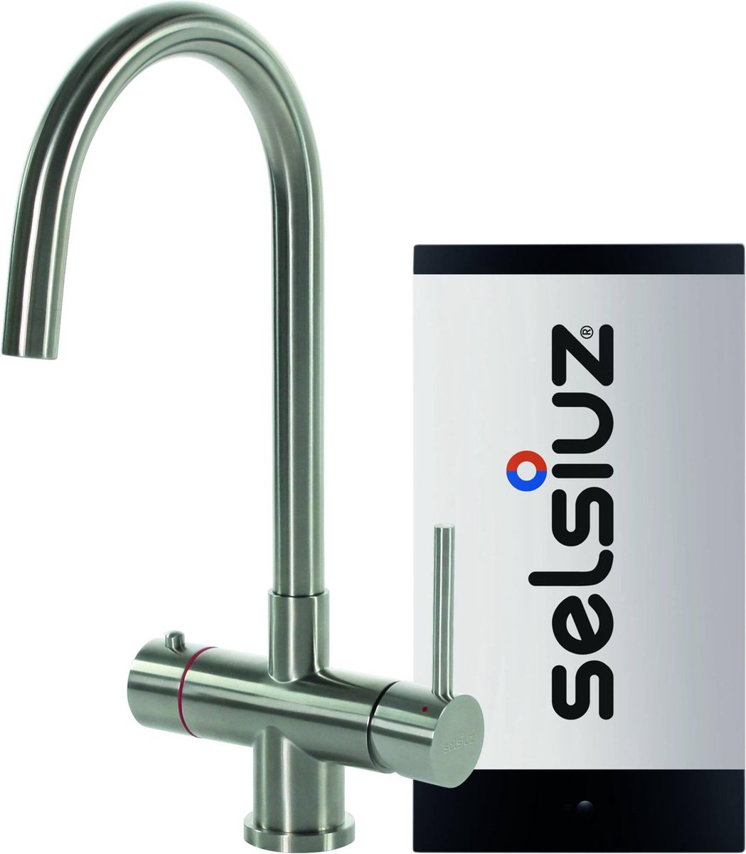 Selsiuz Rond RVS (Inox) met Single boiler