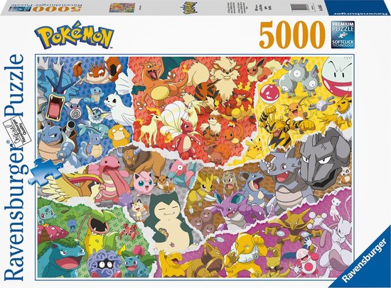 kas Luchtvaart reactie Ravensburger puzzel Pokémon - Legpuzzel - 5000 stukjes | bol.com