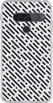 Smartphonebooster Telefoonhoesje - Back Cover - Geschikt Voor LG G8s ThinQ - Black En Black