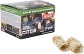 Gewaxt hout voor de barbecue Algon (20 pcs)