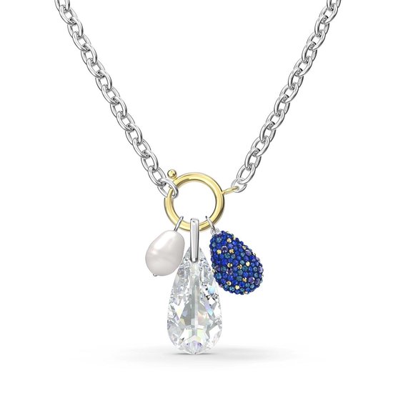 Swarovski The Element Ketting  (Lengte: 40.00 cm) - Zilverkleurig