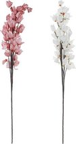 Decoratieve Bloem DKD Home Decor EVA (Ethyleenvinylacetaat) (2 pcs) (35 x 110 cm)