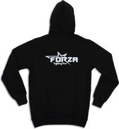 FORZA ZOMER TRAININGSPAK ZIPPER - ZWART / LICHT BLAUW