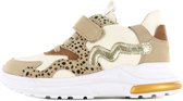 Sneakers | Meisjes | BEIGE | Leer | Shoesme | Maat 33