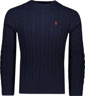 Polo Ralph Lauren  Trui Blauw Normaal - Maat S - Heren - Herfst/Winter Collectie - Katoen