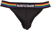 Barcode Berlin Pride Jockstrap Black - MAAT S - Heren Ondergoed - Jockstrap voor Man - Mannen Jock