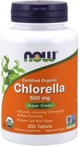 Organische Chlorella 500 mg (200 tabletten)