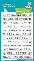 Simply Sentiments Clear Stamps (LF1601)