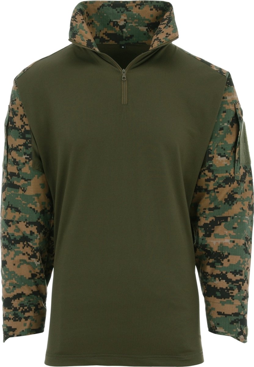 101inc Tactical shirt UBAC digital WDL camo XS