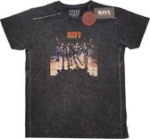 Kiss Heren Tshirt -XL- Destroyer Zwart