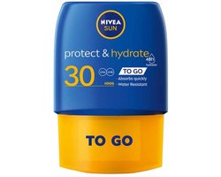 Nivea Sun Protect & Hydrate Zonnemelk SPF30 50 ml - Reisformaat -  Zonnecrème - Pocket... | bol.com